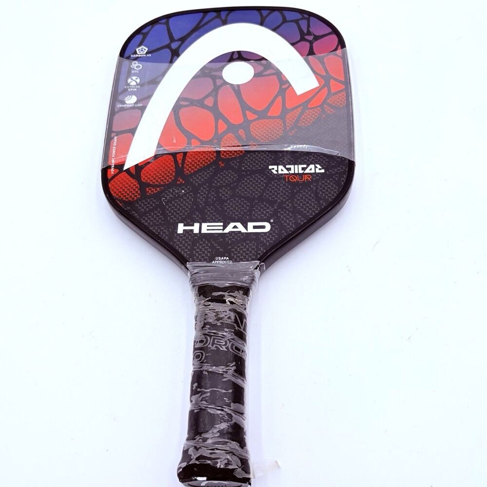 HEAD Radical TOUR Pickleball Paddle NEW Graphite Carbon USAPA Red Black